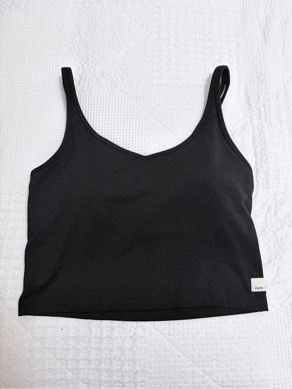 Vuori Cropped Support Tank